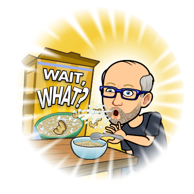 Gahan spewing out his breakfast: "Wait, what?"